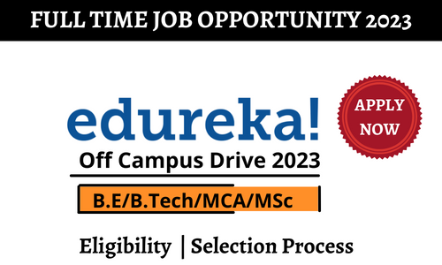 Edureka Recruitment 2023