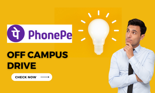 PhonePe Off Campus Drive