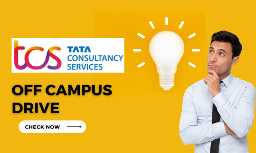 TCS Inviting Freshers For Walk In Drive