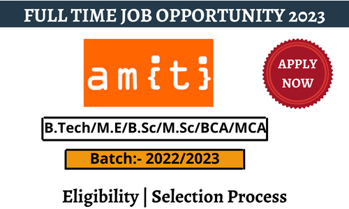 Amiti Software Off Campus hiring Drive 2023