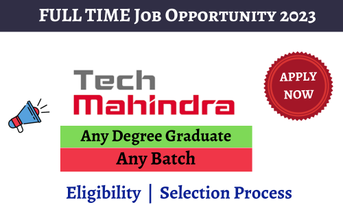 Tech Mahindra Off Campus hiring Drive 2023