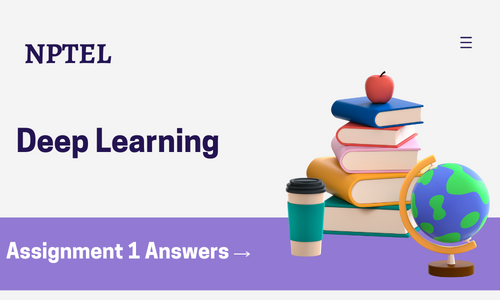 NPTEL Deep Learning Assignment 1 Answers 2024
